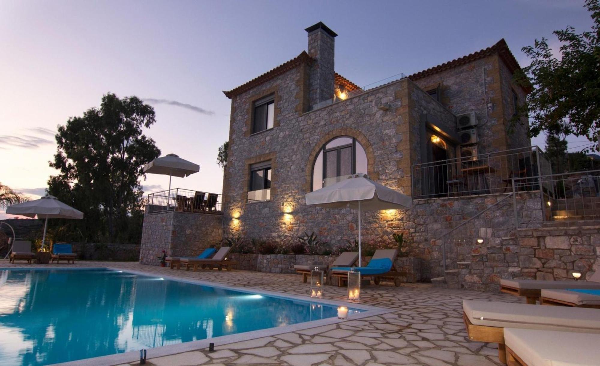 Elsa Villa By Elrin Villas Mani Neokhorion  Exterior photo