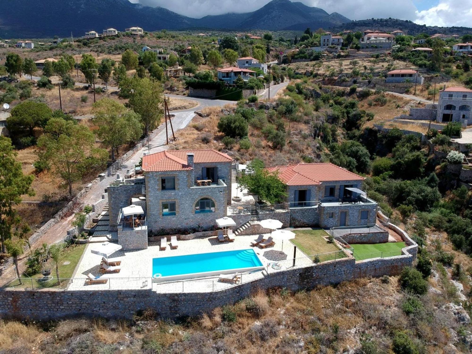 Elsa Villa By Elrin Villas Mani Neokhorion  Exterior photo